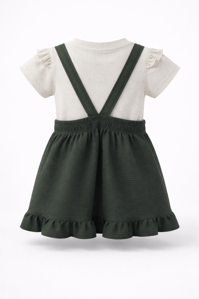 Conjunto Coccinelle Salopete Bordado Infantil Feminino Produto Conjunto Coccinelle Salopete Bordado Infantil Feminino