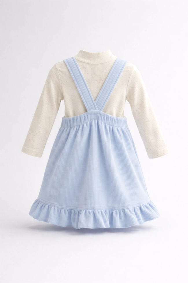 Produto Conjunto Coccinelle Salopete Manga Longa Bebê Feminino