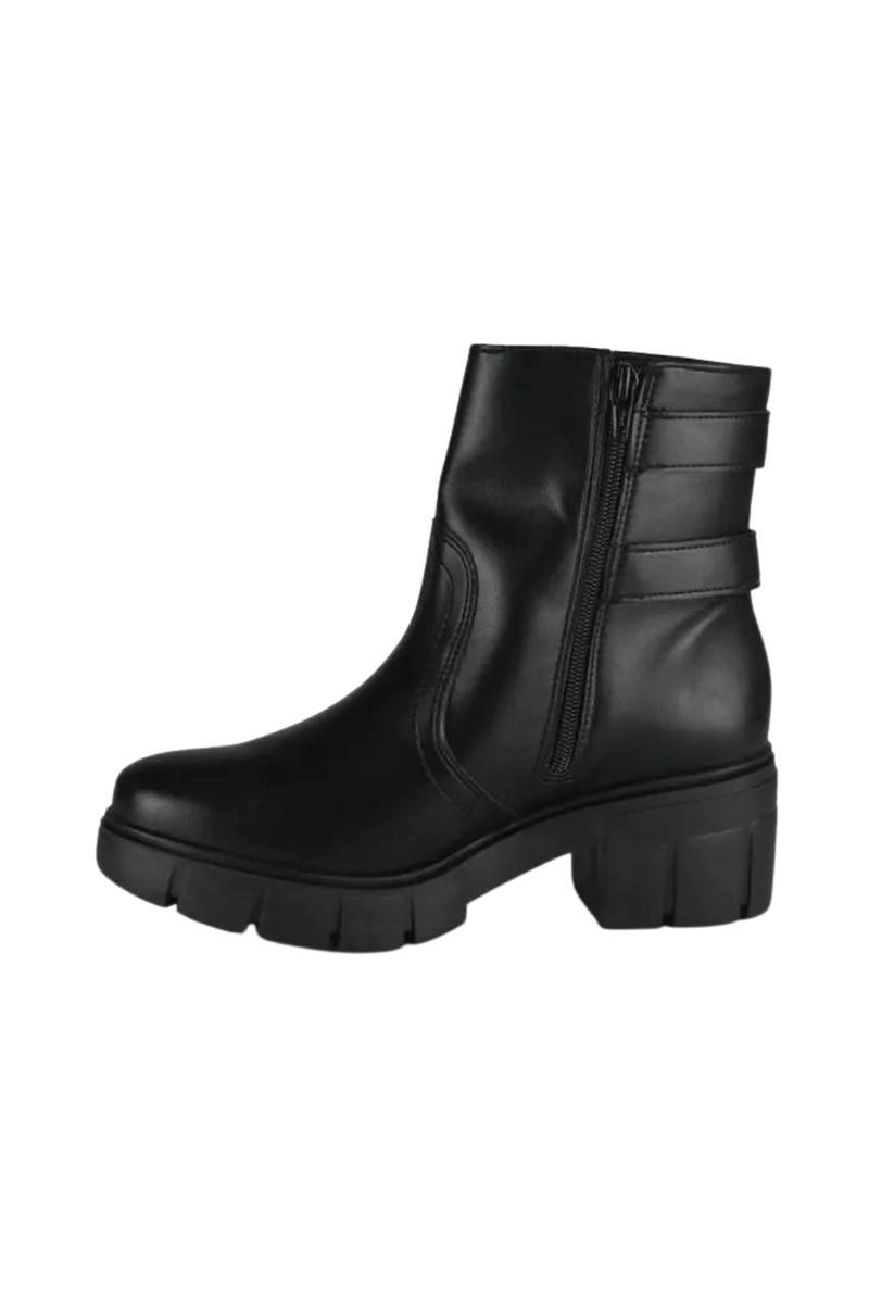 Coturno Via Marte Cano Médio Tratorado Feminino Preto Produto Coturno Via Marte Cano Médio Tratorado Feminino Preto