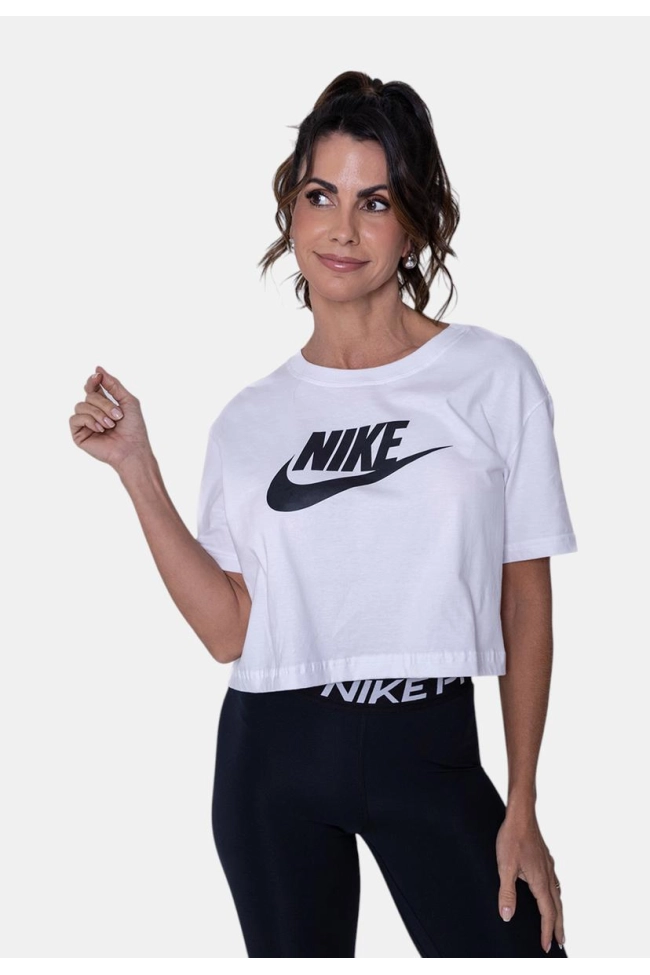 Produto Cropped Nike Essentials Feminino Branco