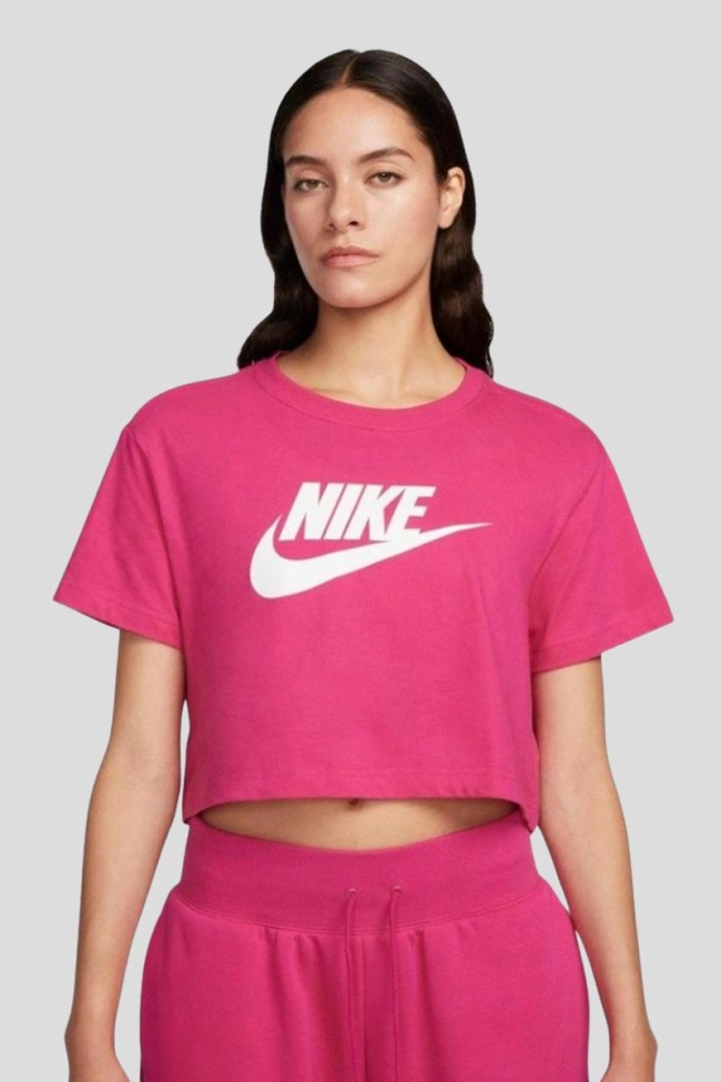 Produto Cropped Nike Essentials Feminino Rosa