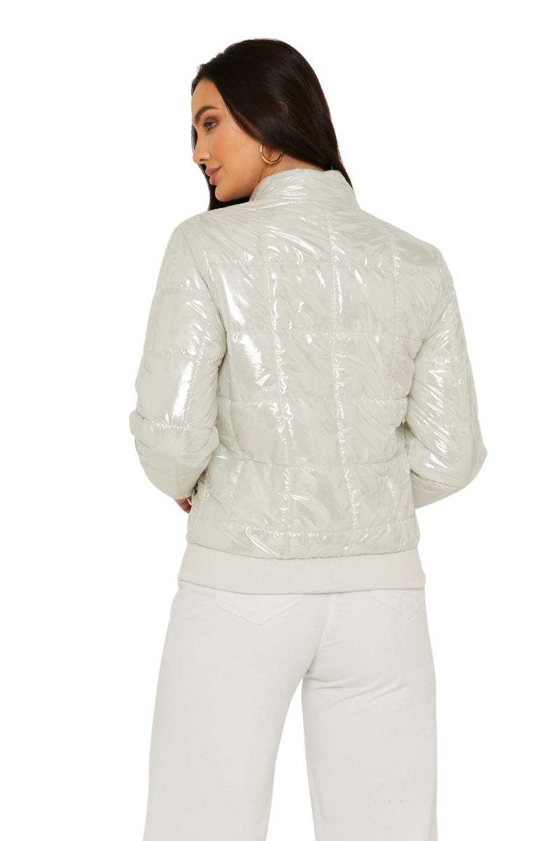 Jaqueta Aishty De Nylon Feminina Off White Produto Jaqueta Aishty De Nylon Feminina Off White