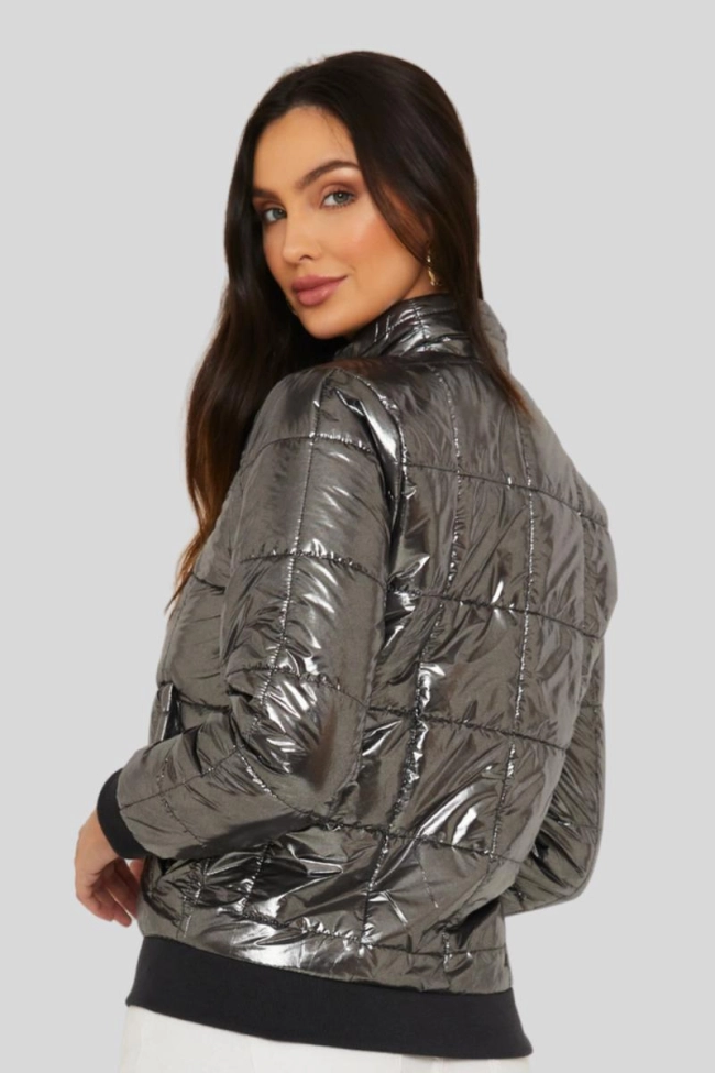 Produto Jaqueta Aishty De Nylon Feminina Preta