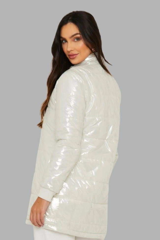 Produto Jaqueta Aishty Nylon Furta-cor Feminina Off White