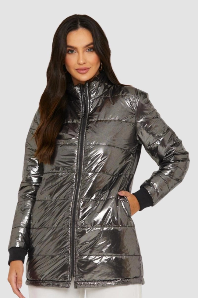Jaqueta Aishty Nylon Furta-cor Feminina Preta Produto Jaqueta Aishty Nylon Furta-cor Feminina Preta
