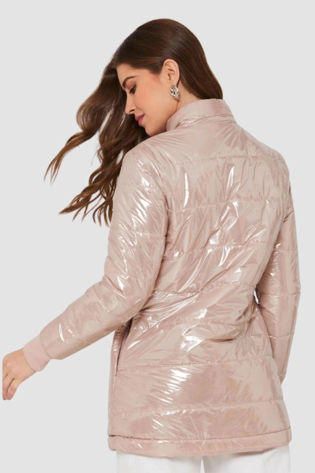 Produto Jaqueta Aishty Nylon Furta-cor Feminina Rosê