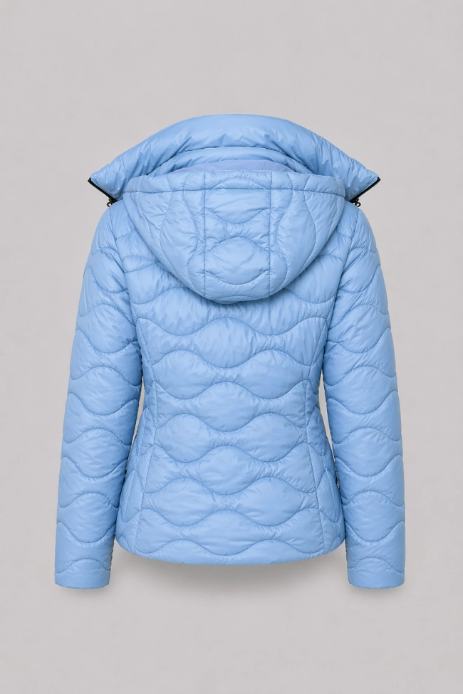 Produto Jaqueta Alpelo Nylon Curta Dupla Face Feminina Azul