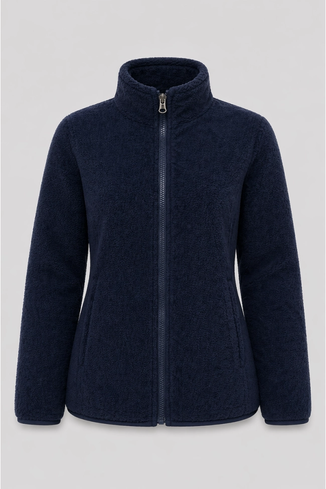Produto Jaqueta Alpelo Parka Com Fleece Destacável Feminina Azul Marinho