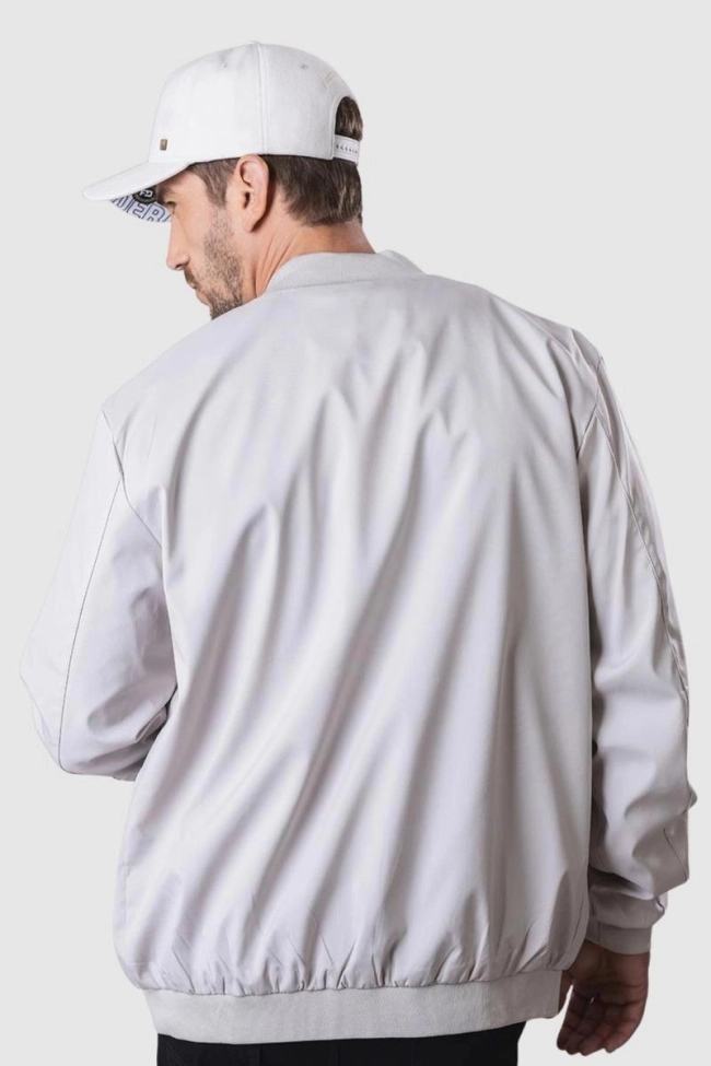 Produto Jaqueta Crocker Nylon Punhos Masculina Areia Claro