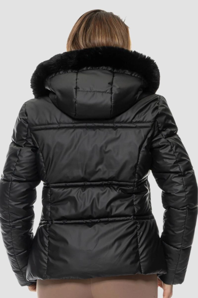 Produto Jaqueta Crocker Puffer Forrada Feminina Preta