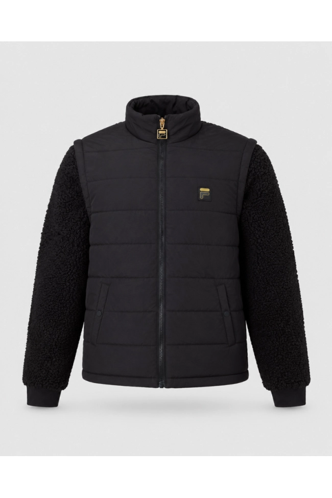 Produto Jaqueta Fila Biaggi Bomber Masculina Preta