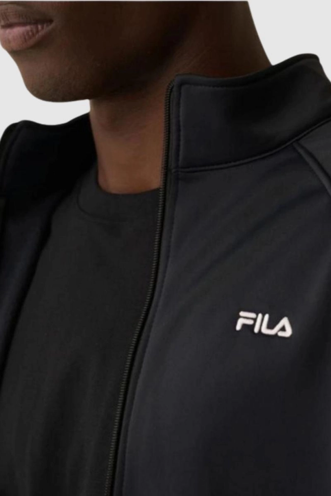 Produto Jaqueta Fila Helanca Masculina Preta