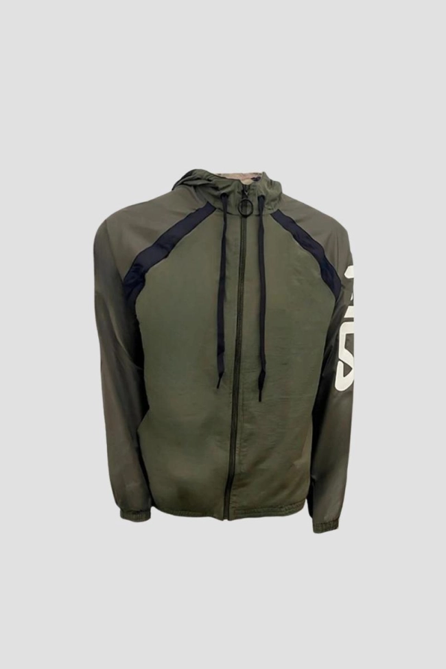 Produto Jaqueta Fila Quebra vento Masculina Verde