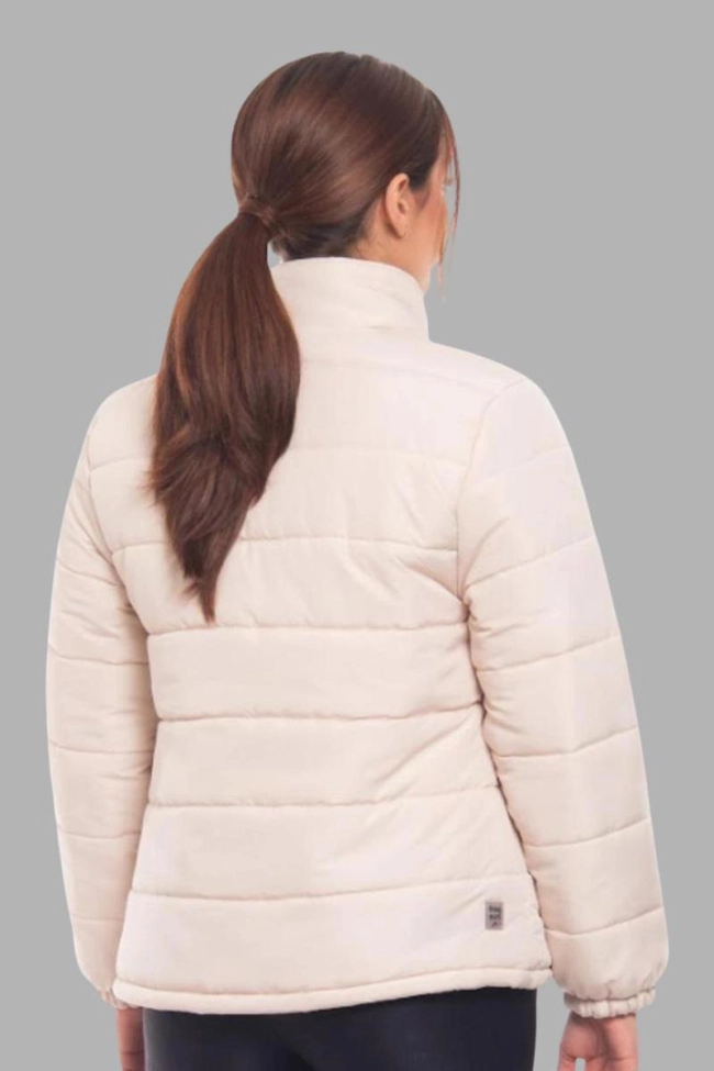 Produto Jaqueta Freesurf Nylon Puffer Feminina Off White