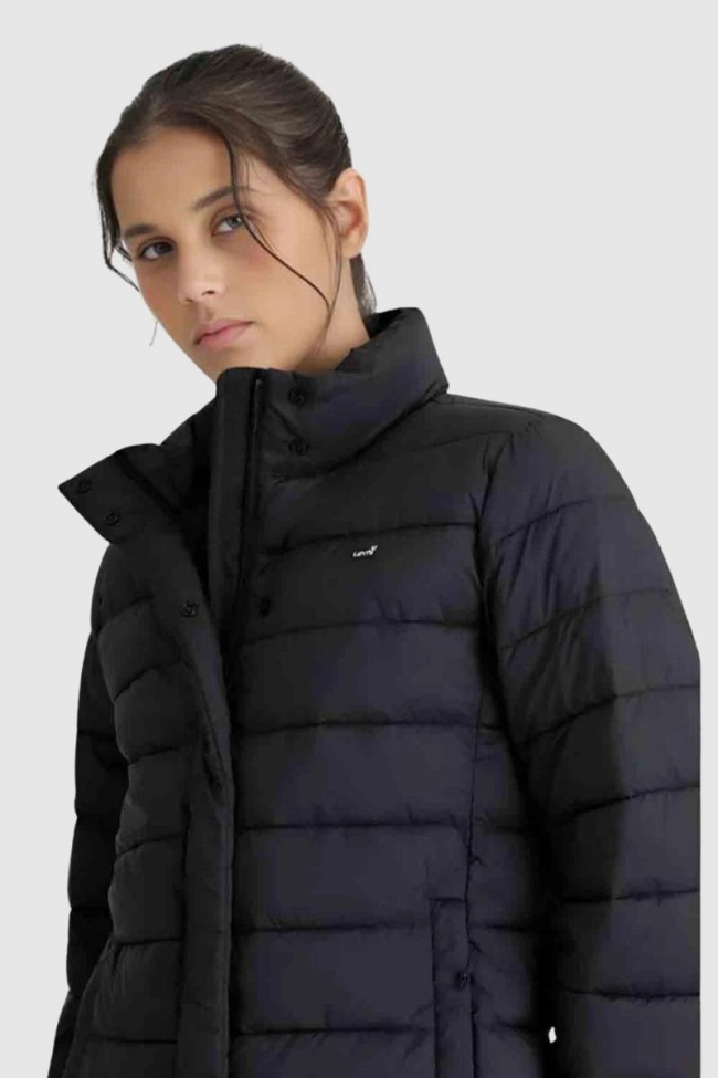 Produto Jaqueta Levi's De Nylon Feminina Preta 