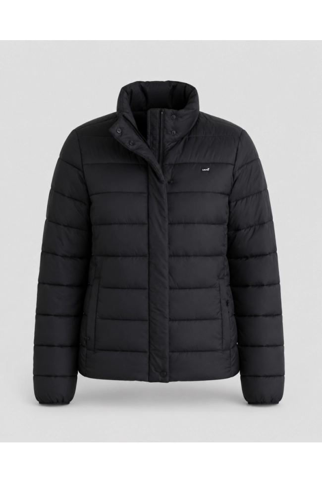 Jaqueta Levi's De Nylon Feminina Preta Produto Jaqueta Levi's De Nylon Feminina Preta