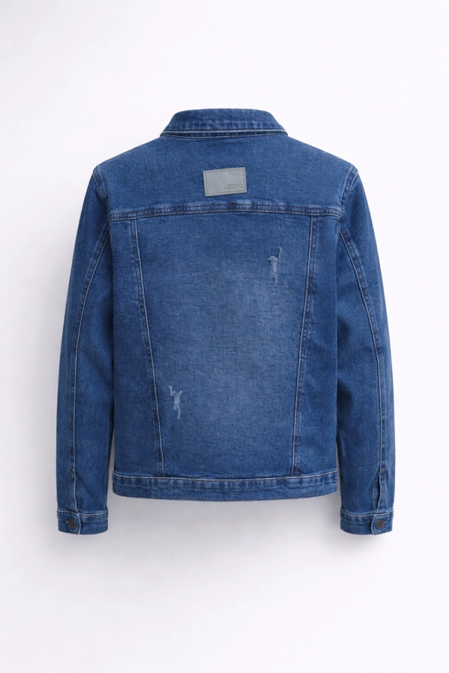 Produto Jaqueta Max Denim Infantil Masculina Jeans