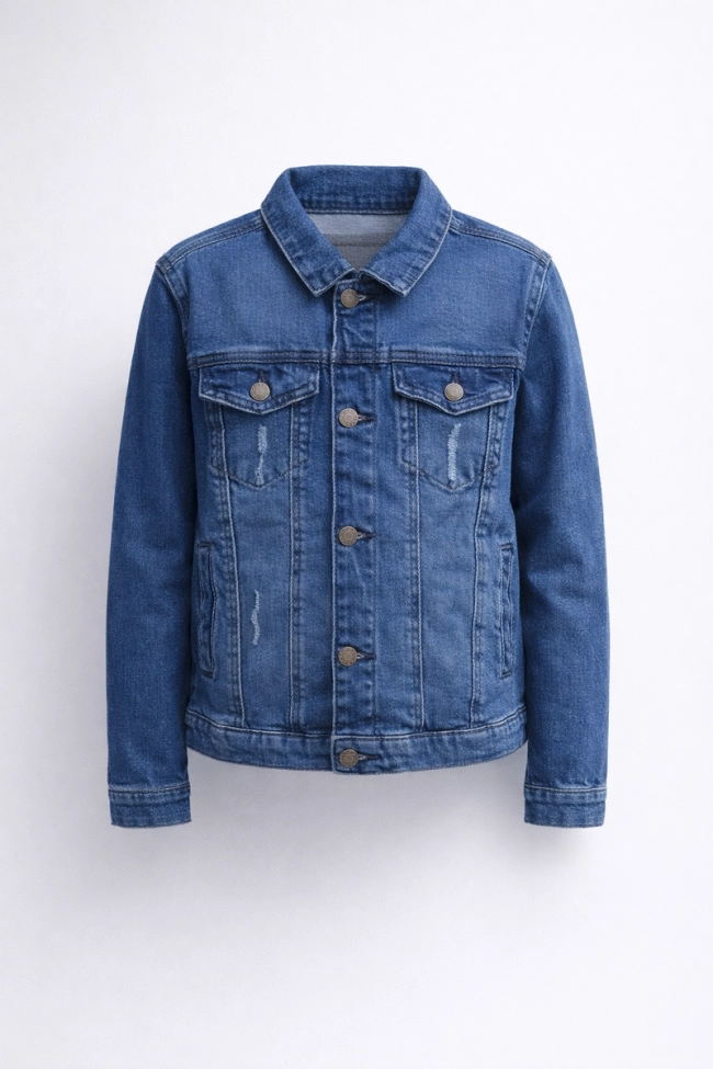 Produto Jaqueta Max Denim Infantil Masculina Jeans