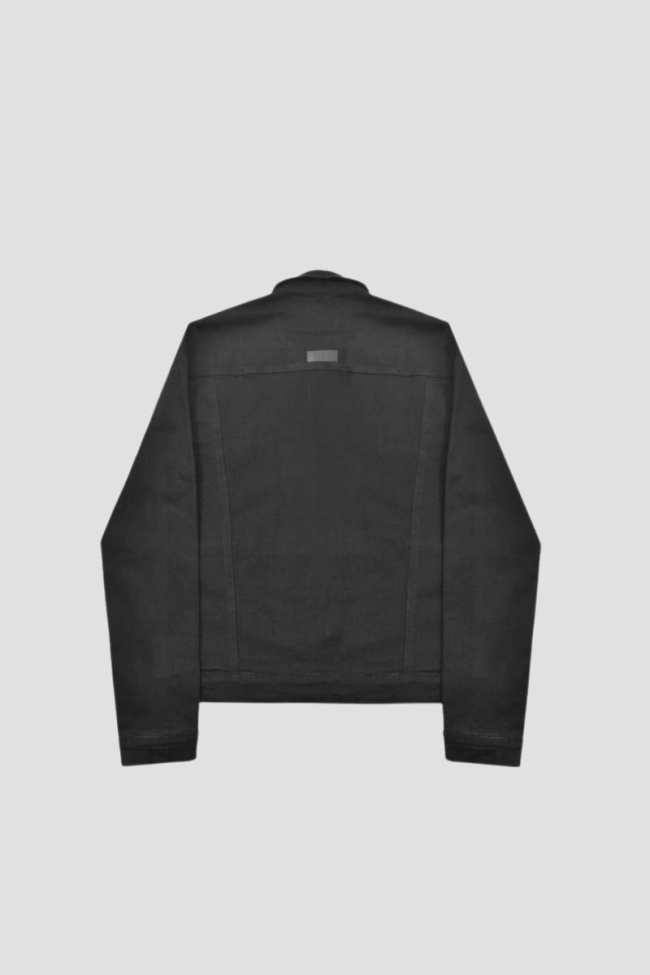 Produto Jaqueta Max Denin Sarja Masculina Preto