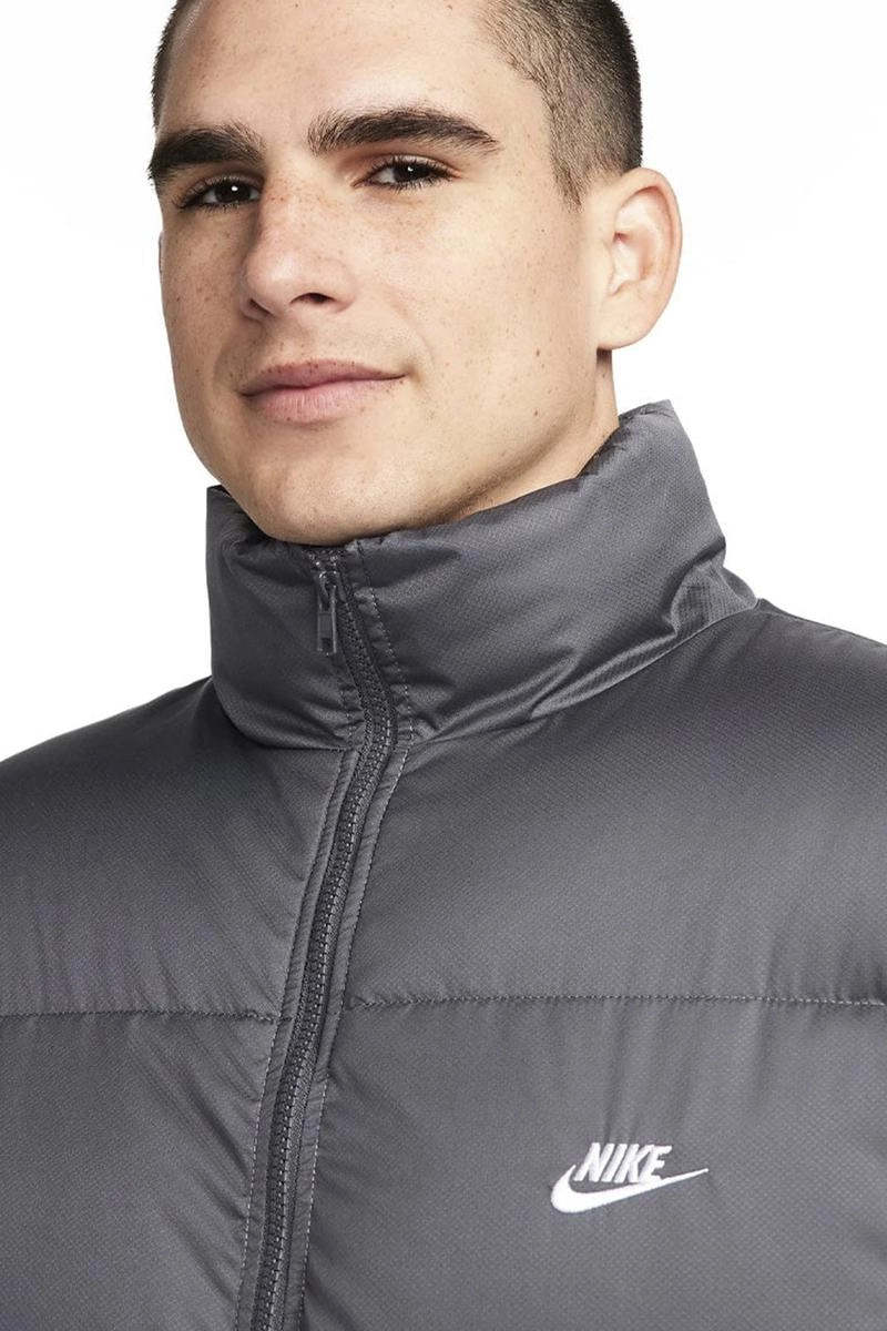 Jaqueta Nike Puffer De Nylon Masculina Cinza Produto Jaqueta Nike Puffer De Nylon Masculina Cinza