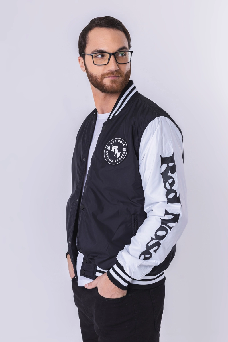 Jaqueta Red Nose College Masculina Preta Produto Jaqueta Red Nose College Masculina Preta