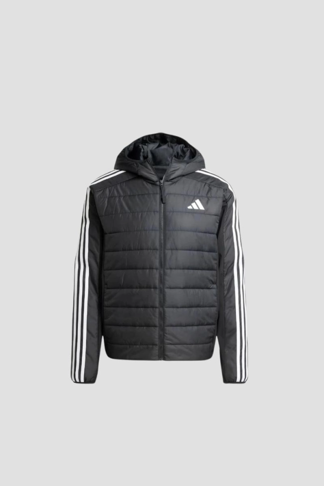 Jaquetas Adidas Puffer 3 Listras Masculina Preta Produto Jaquetas Adidas Puffer 3 Listras Masculina Preta
