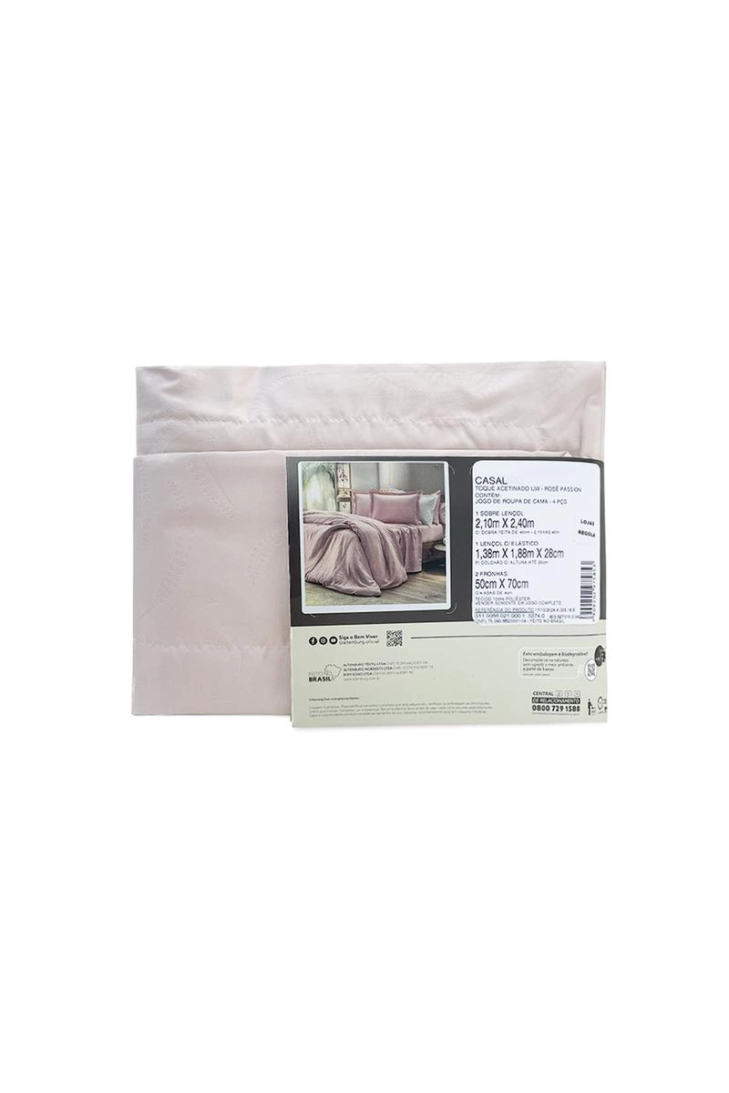 Jogo Lençol Altenburg Casal 4 Peças Rose Passion Produto Jogo Lençol Altenburg Casal 4 Peças Rose Passion