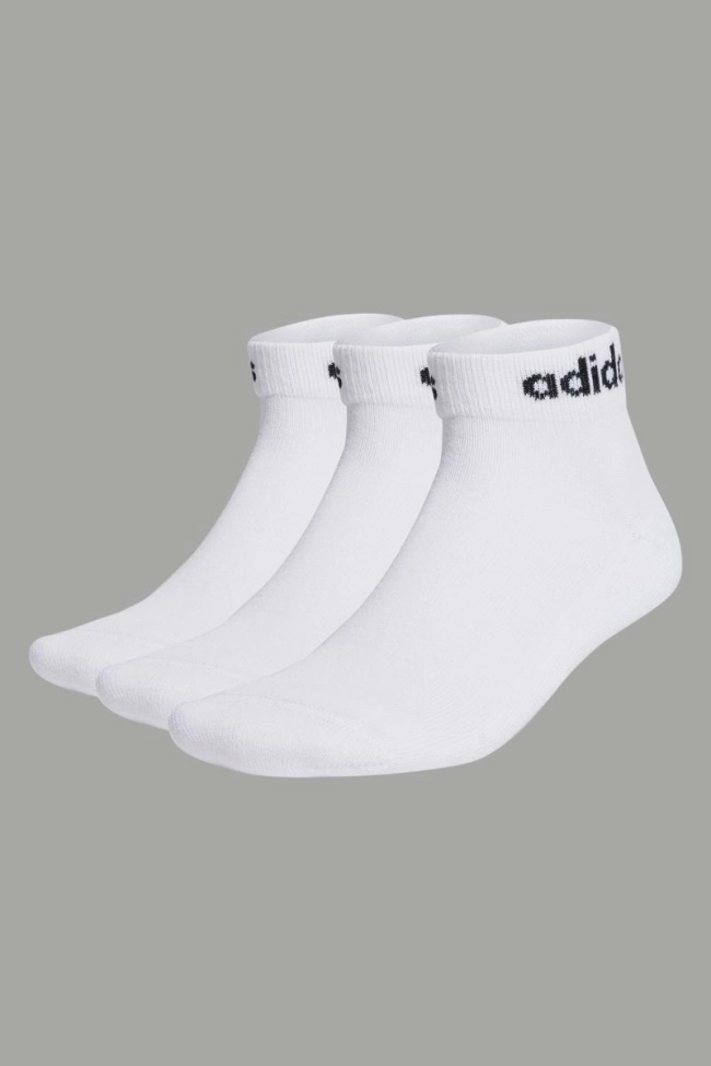 Produto Kit Adidas 3 Meias Cano Curto Unisex
