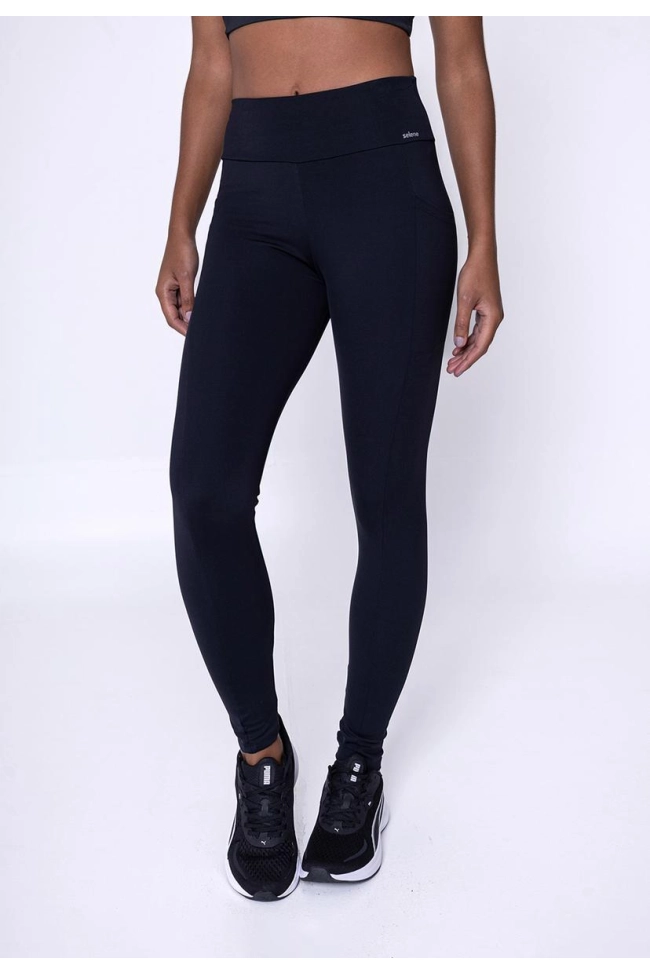Produto Legging Selene Bolso Feminina Preta 