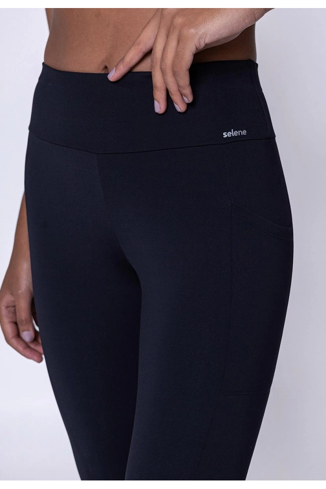 Produto Legging Selene Bolso Feminina Preta 