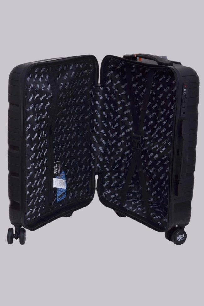 Produto Mala Crocker De Viagem Abs Preta