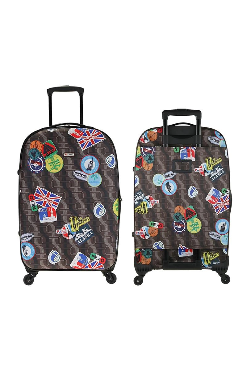 Mala Tonin De Viagem ABS Viaggio Cinza Produto Mala Tonin De Viagem ABS Viaggio Cinza