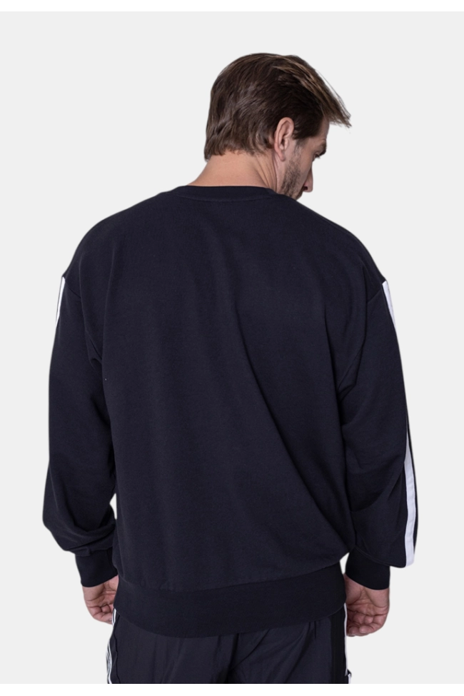 Produto Moletom Adidas 3 Stripes Masculino Preto