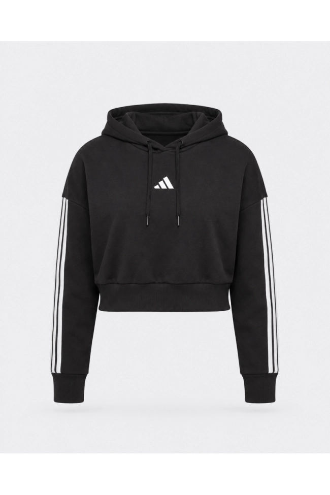 Moletom Adidas Cropped Feminino Preto Produto Moletom Adidas Cropped Feminino Preto
