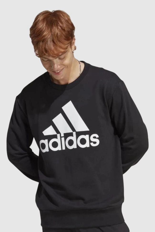 Produto Moletom Adidas Sem Capuz Masculino Preto
