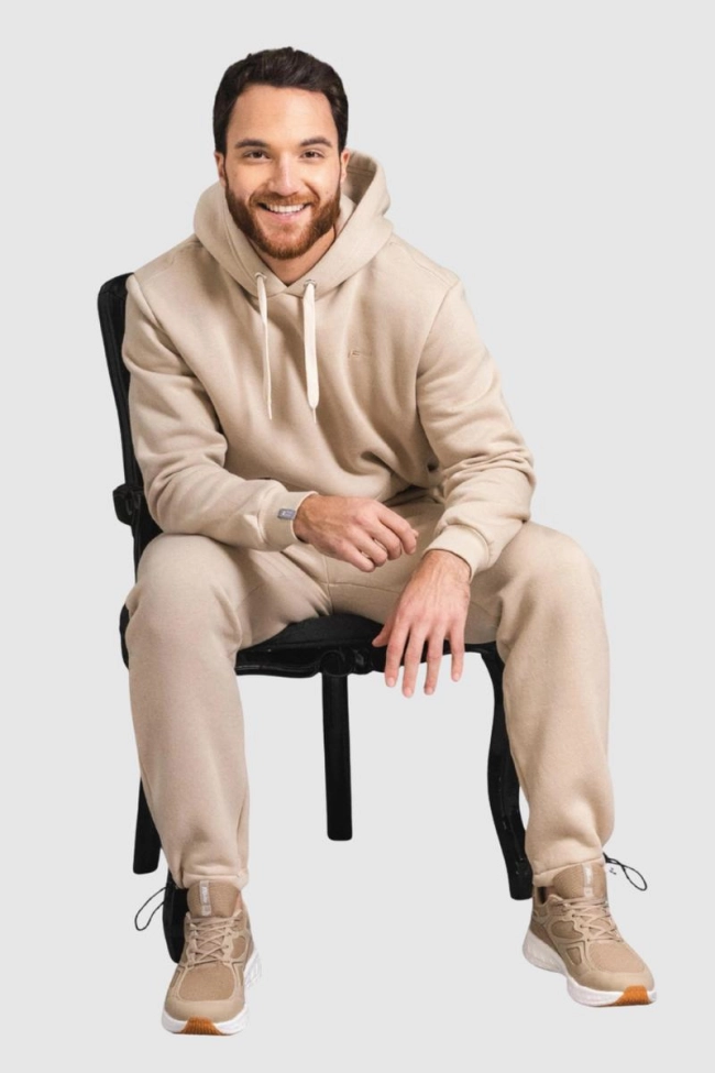 Produto Moletom Canguru Masculino Freesurf Bege