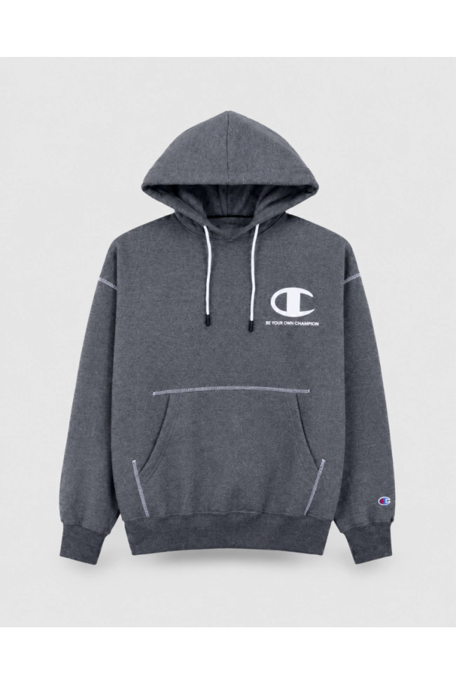 Produto Moletom Champion Canguru Com Capuz Grafite