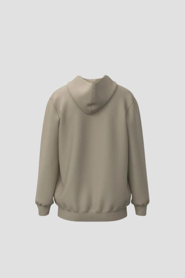 Produto Moletom Freesurf Canguru Zíper Capuz Masculino Bege