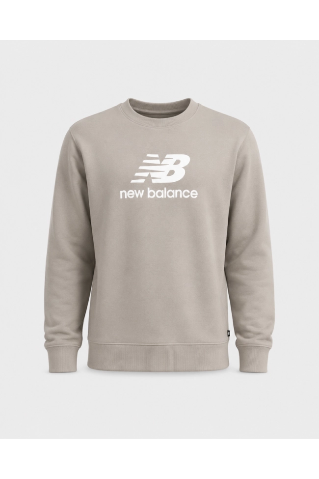Moletom New Balance Essentials Basic Masculino Bege Produto Moletom New Balance Essentials Basic Masculino Bege