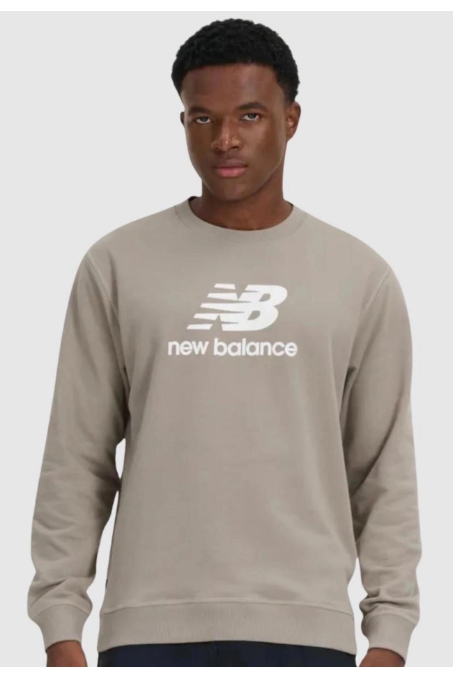 Produto Moletom New Balance Essentials Basic Masculino Bege