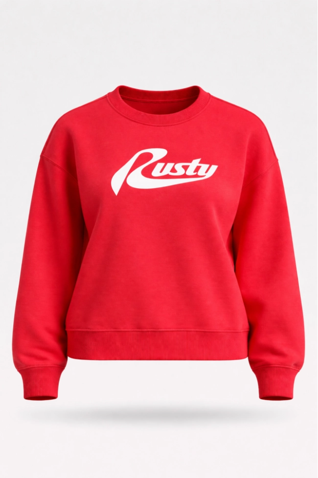 Produto Moletom Rusty Careca Feminino Vermelho