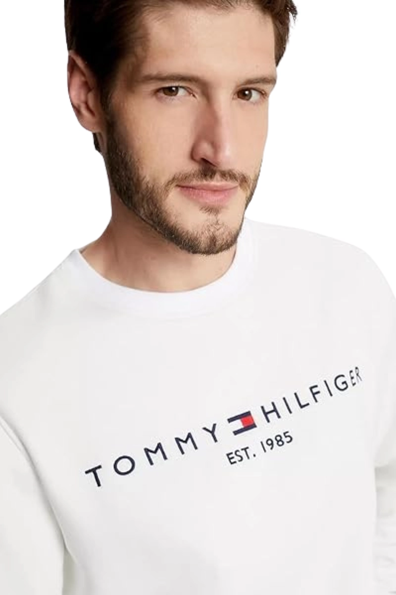 Moletom Tommy Hifiger Careca Masculino Branco Produto Moletom Tommy Hifiger Careca Masculino Branco