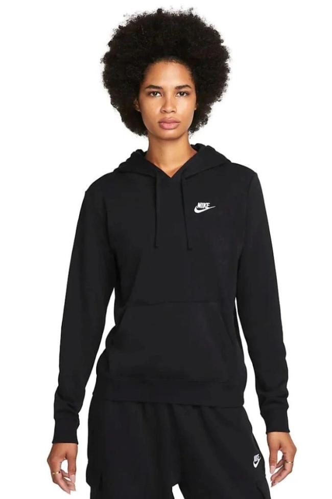 Moleton Nike Canguru Feminino Preto Produto Moleton Nike Canguru Feminino Preto