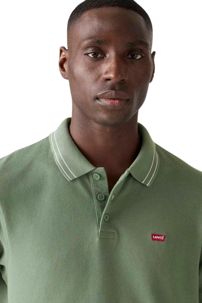 Produto Polo Levis Manga Curta Masculino Verde 