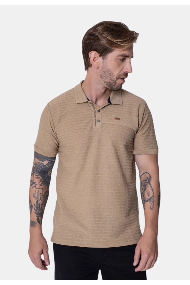 Produto Polo No Stress Manga Curta Masculina