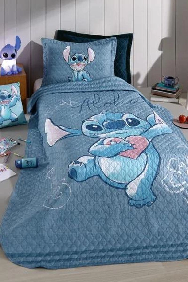 Produto Porta Travesseiro Hedrons Stitch 55Cm X 80Cm