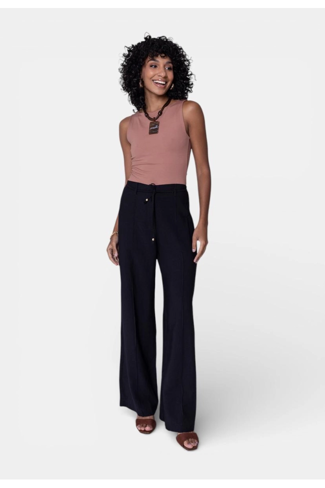 Produto Regata Coqueta Básica Feminina Mocha