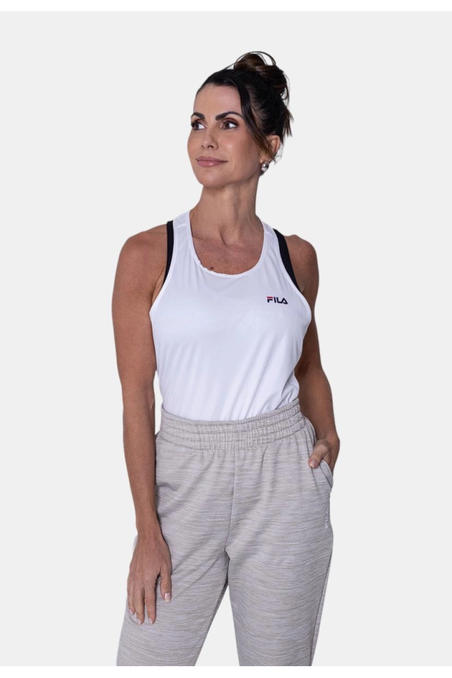 Regata Fila Dry Basic III Feminina Branca Produto Regata Fila Dry Basic III Feminina Branca