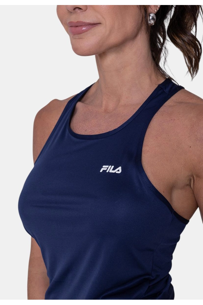 Regata Fila Dry Basic III Feminina Marinho Produto Regata Fila Dry Basic III Feminina Marinho