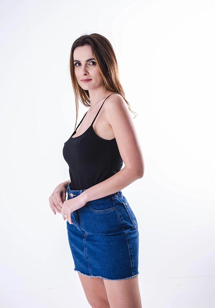 Regata Malwee Cotton Feminina Preta Produto Regata Malwee Cotton Feminina Preta